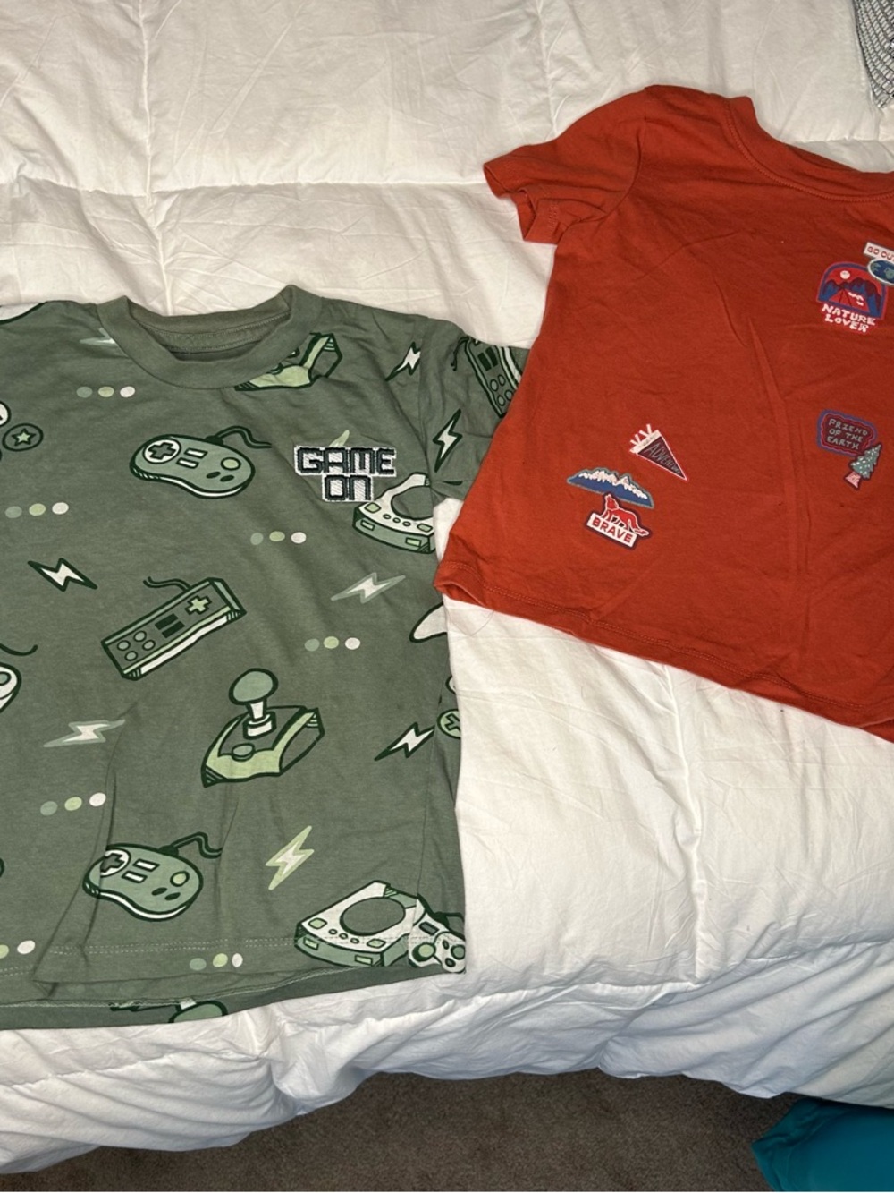 Kids' Game On Graphic Tee - Green